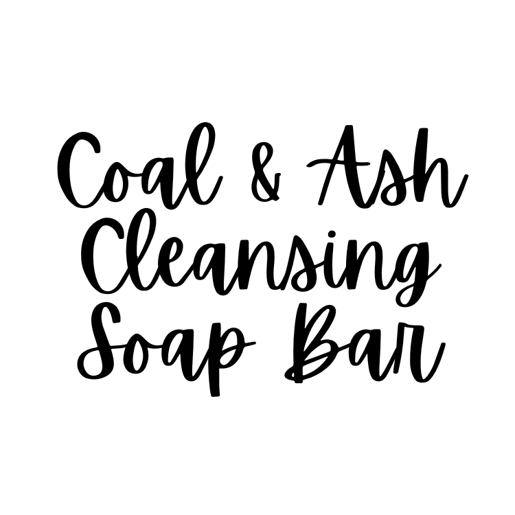 Coal and Ash Acne Cleanser Bar