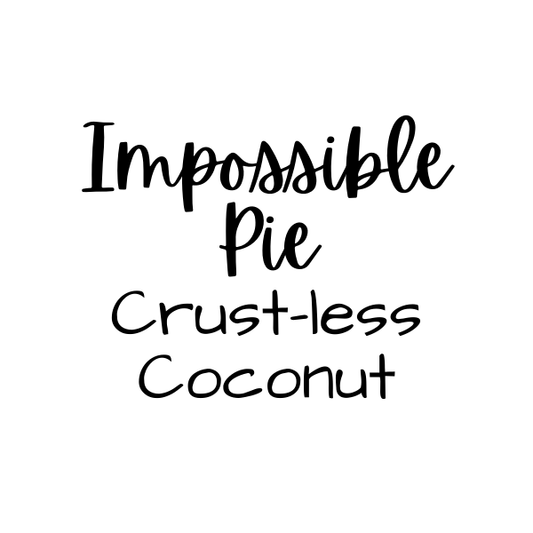 Mini Impossible Pie