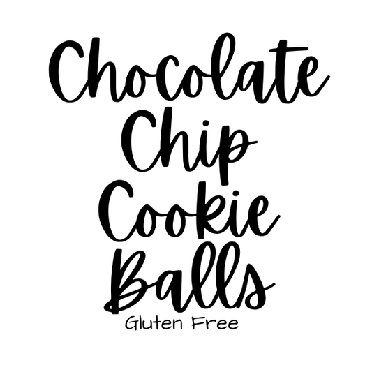 Gluten-Free Chocolate Chip Cookie Balls (4ct)