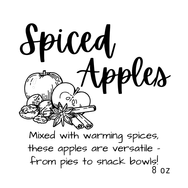 Spiced Apples 16oz