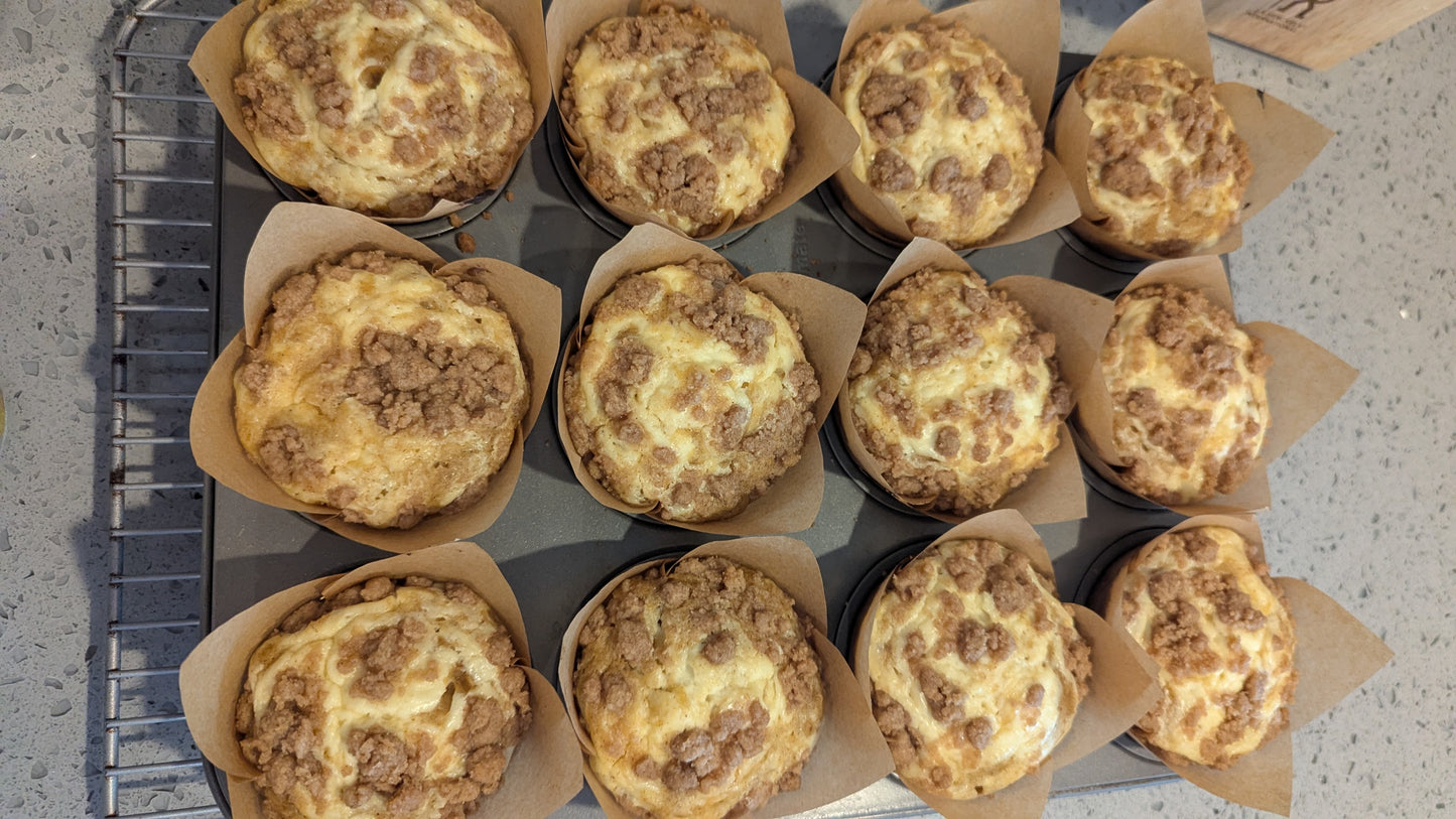 Pumpkin & Cream Cheese Muffins (4 pk)